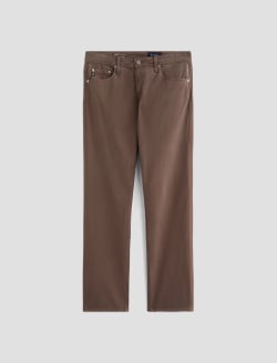 Everett SUD Berry Brown Sueded Slim Straight MENS BOTTOMS Photo 1