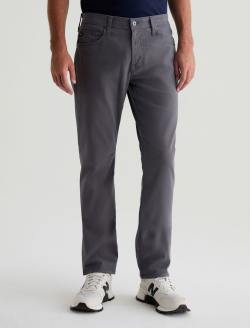 Everett SUD Folkestone Grey Sueded Slim Straight MENS BOTTOMS Photo 2