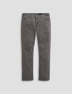 Everett SUD Folkestone Grey Sueded Slim Straight MENS BOTTOMS Photo 1