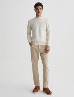 Everett SUD Latte Sueded Slim Straight MENS BOTTOMS Photo 1
