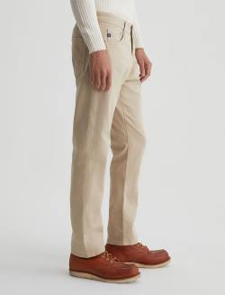 Everett SUD Latte Sueded Slim Straight MENS BOTTOMS Photo 4