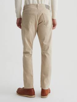 Everett SUD Latte Sueded Slim Straight MENS BOTTOMS Photo 6