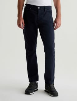 Everett SUD New Navy Sueded Slim Straight MENS BOTTOMS Photo 2