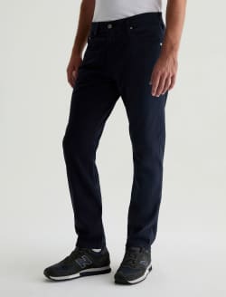 Everett SUD New Navy Sueded Slim Straight MENS BOTTOMS Photo 5