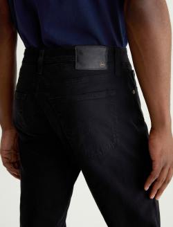 Everett SUD Super Black Sueded Slim Straight MENS BOTTOMS Photo 7
