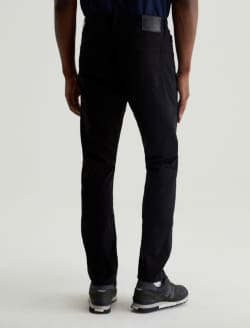 Everett SUD Super Black Sueded Slim Straight MENS BOTTOMS Photo 8