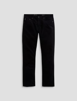 Everett SUD Super Black Sueded Slim Straight MENS BOTTOMS Photo 1