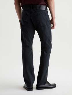 Everett Pant Sulfur Antique Black Sueded Sateen Slim Straight MENS BOTTOMS Photo 8