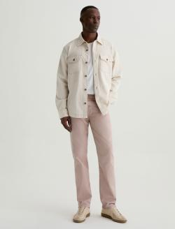 Everett SUD Sulfur Desert Mauve Sueded Slim Straight MENS BOTTOMS Photo 2