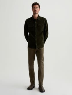 Everett SUD Sulfur Dried Cedar Sueded Slim Straight MENS BOTTOMS Photo 2