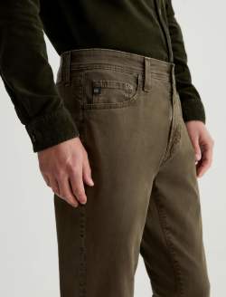 Everett SUD Sulfur Dried Cedar Sueded Slim Straight MENS BOTTOMS Photo 4