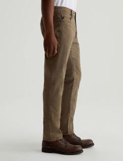 Everett SUD Sulfur Faded Ashwood Sueded Slim Straight MENS BOTTOMS Photo 4
