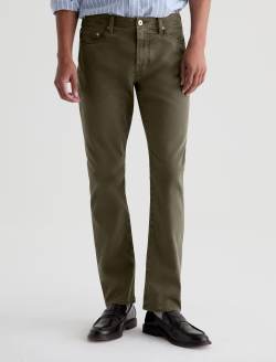 Everett SUD Pant Sulfur Fern Springs Sueded Sateen Slim Straight MENS BOTTOMS Photo 3