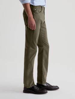 Everett SUD Pant Sulfur Fern Springs Sueded Sateen Slim Straight MENS BOTTOMS Photo 5