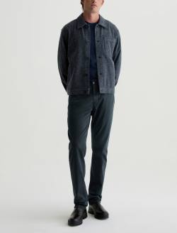 Everett SUD Sulfur Melange Smoke Sueded Slim Straight MENS BOTTOMS Photo 2