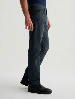 Everett SUD Sulfur Melange Smoke Sueded Slim Straight MENS BOTTOMS Photo 5