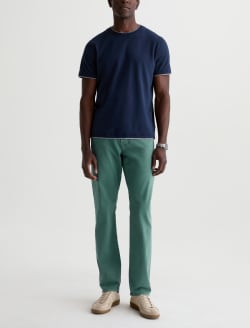 Everett SUD Pant Sulfur Oceanvine Sueded Sateen Slim Straight MENS BOTTOMS Photo 2
