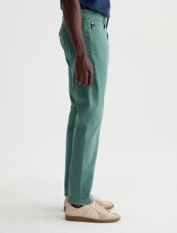 Everett SUD Pant Sulfur Oceanvine Sueded Sateen Slim Straight MENS BOTTOMS Photo 5
