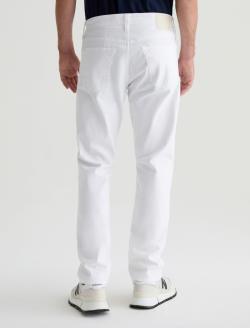 Everett SUD White Sueded Slim Straight MENS BOTTOMS Photo 6