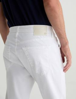 Everett SUD White Sueded Slim Straight MENS BOTTOMS Photo 7