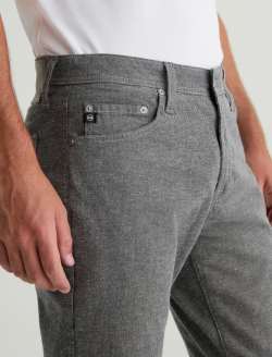 Everett Cloudy Grey Wash & Wear Slim Straight MENS BOTTOMS Photo 4