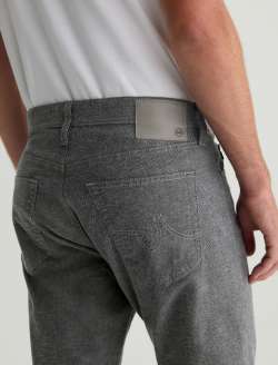 Everett Cloudy Grey Wash & Wear Slim Straight MENS BOTTOMS Photo 7