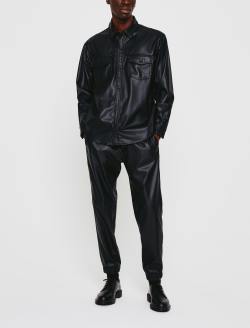 Kenji Sweatpant Pure Black Classic Sweatpant MENS TOPS Photo 1