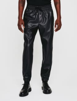 Kenji Sweatpant Pure Black Classic Sweatpant MENS TOPS Photo 3