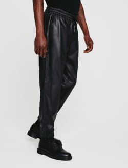 Kenji Sweatpant Pure Black Classic Sweatpant MENS TOPS Photo 4