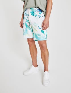 Kenji Sweatshort Garden Paint Multicolor Classic Sweatshorts MENS BOTTOMS Photo 4