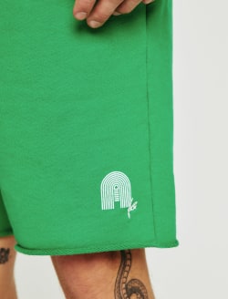 Kenji Sweatshort Agreen Classic Sweatshorts MENS BOTTOMS Photo 2