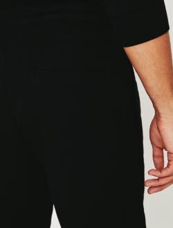 Kenji Sweatshort True Black Classic Sweatshorts MENS TOPS Photo 5