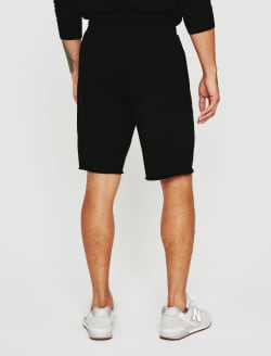 Kenji Sweatshort True Black Classic Sweatshorts MENS TOPS Photo 6