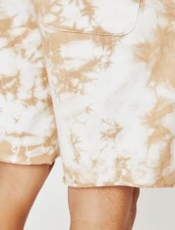 Kenji Sweatshort Tie Dye Studio Taupe Classic Sweatshorts MENS TOPS Photo 8
