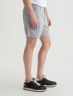 Cipher Short Charcoal Stripe Slim Short MENS BOTTOMS Photo 5