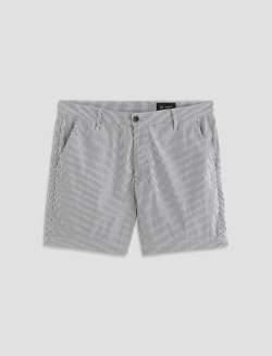Cipher Short Charcoal Stripe Slim Short MENS BOTTOMS Photo 1