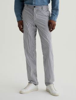 Kullen Charcoal Stripe Slim Trouser MENS BOTTOMS Photo 3