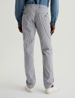 Kullen Charcoal Stripe Slim Trouser MENS BOTTOMS Photo 8