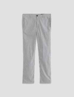 Kullen Charcoal Stripe Slim Trouser MENS BOTTOMS Photo 1