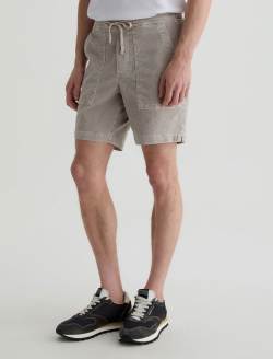Wells Corduroy Drawstring Short Sulfur Dry Dust Corduroy Relaxed Fatigue Short MENS BOTTOMS Photo 5