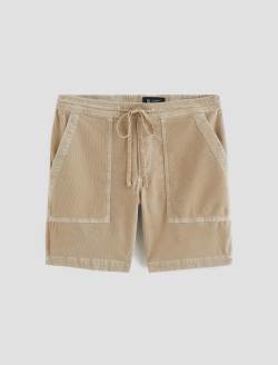 Wells Corduroy Drawstring Short Sulfur Dry Dust Corduroy Relaxed Fatigue Short MENS BOTTOMS Photo 1