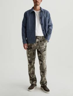 Wells Fatigue Cool Air Camo Green Multi Panelled Fatigue Pant MENS BOTTOMS Photo 2