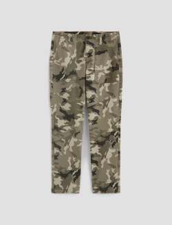 Wells Fatigue Cool Air Camo Green Multi Panelled Fatigue Pant MENS BOTTOMS Photo 1