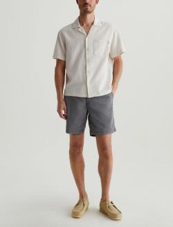Oliver Short Sulfur Storm Grey Relaxed Drawstring Short MENS BOTTOMS Photo 2