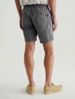 Oliver Short Sulfur Storm Grey Relaxed Drawstring Short MENS BOTTOMS Photo 8