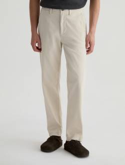 Archie SUD Trouser Pumice Sueded Sateen Straight Trouser MENS BOTTOMS Photo 3