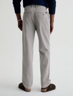 Archie SUD Trouser Sulfur Classic Grey Sueded Sateen Straight Chino MENS BOTTOMS Photo 8