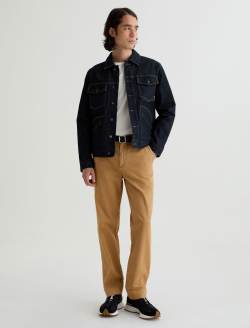 Archie SUD Sulfur Golden Hickory Straight Trouser MENS BOTTOMS Photo 2