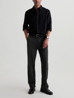 Archie Trouser Sulfur Antique Black Straight Chino MENS BOTTOMS Photo 2