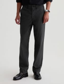 Archie Trouser Sulfur Antique Black Straight Chino MENS BOTTOMS Photo 3